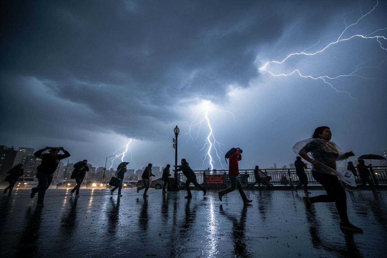 Tormenta Negra: ¿Oscuridad y lluvias intensas en México?