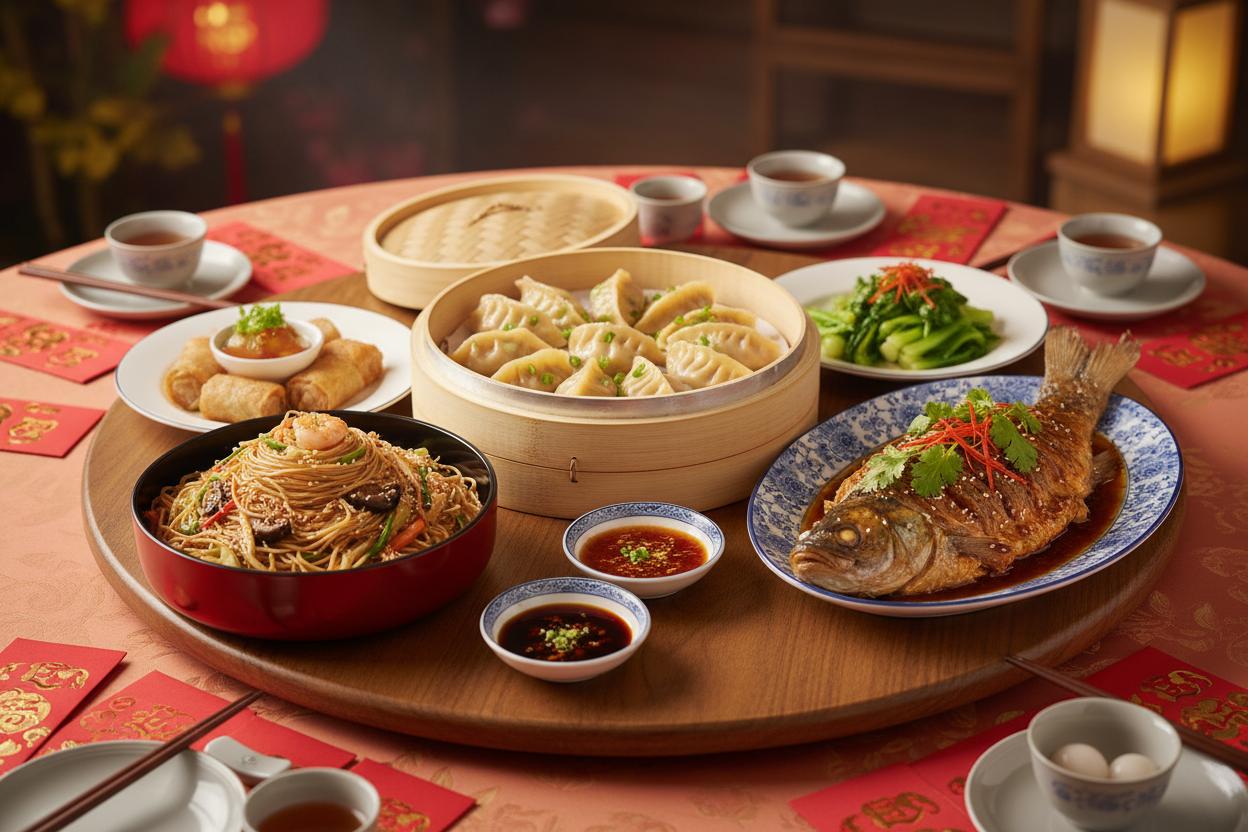 Platillos del Año Nuevo Chino: ¿qué significan los dumplings, el pescado y los fideos?