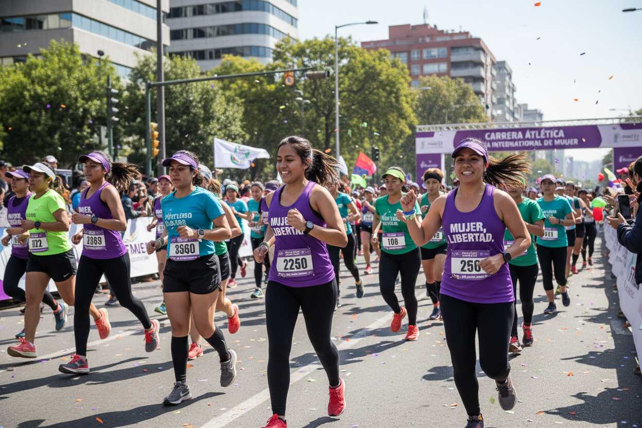 Carrera Atlética por el Día Internacional de la Mujer en Toluca 2023