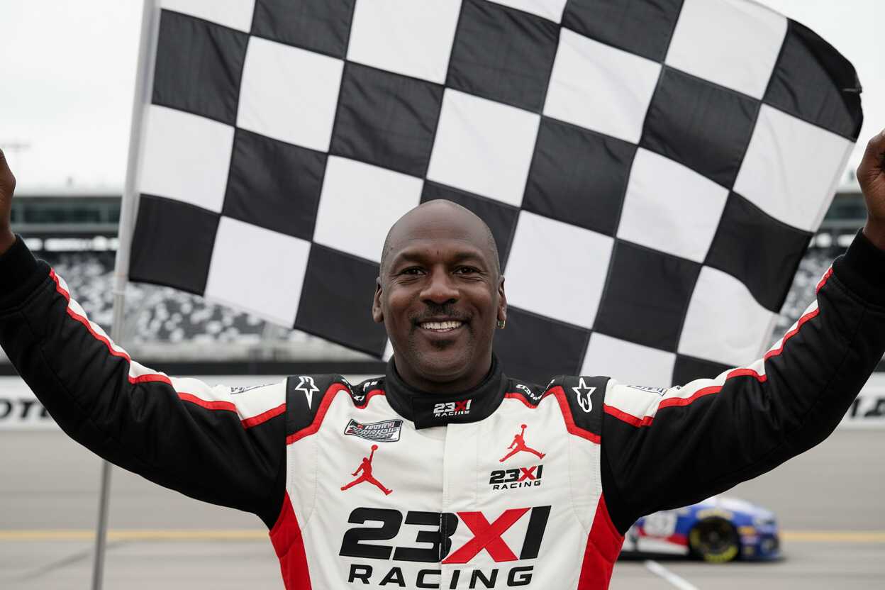 Michael Jordan, dueño de 23XI Racing, celebra triunfo en el Daytona 500 2026 tras disputa con NASCAR 