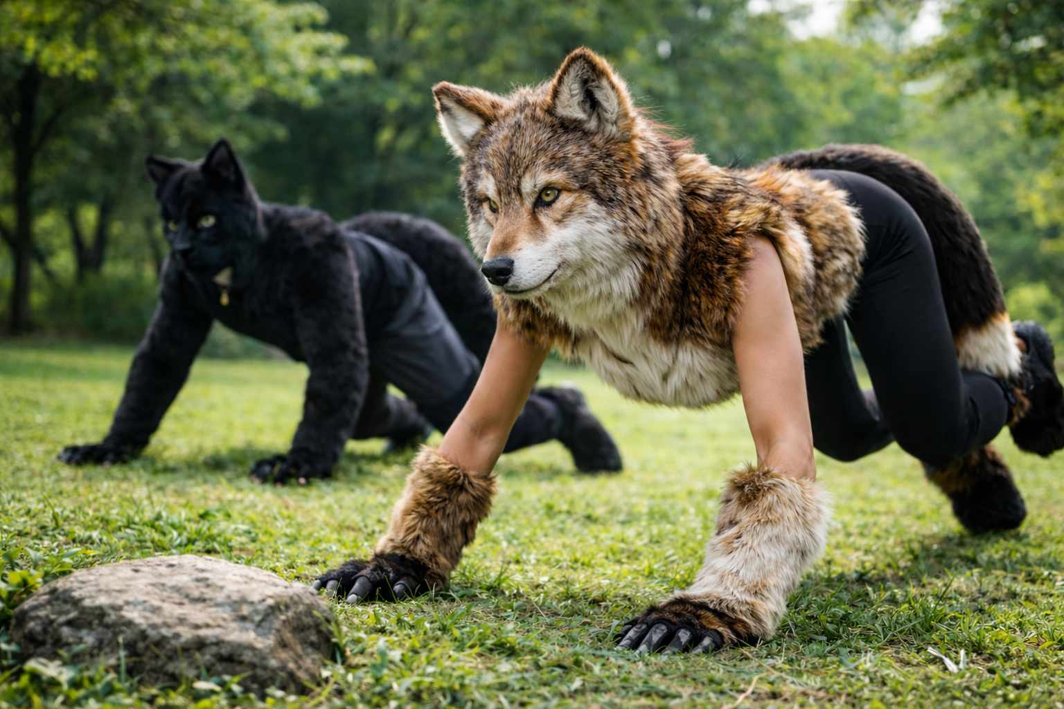 Therians y quadrobics: la ciencia explica si caminar como animal ayuda o puede lastimar