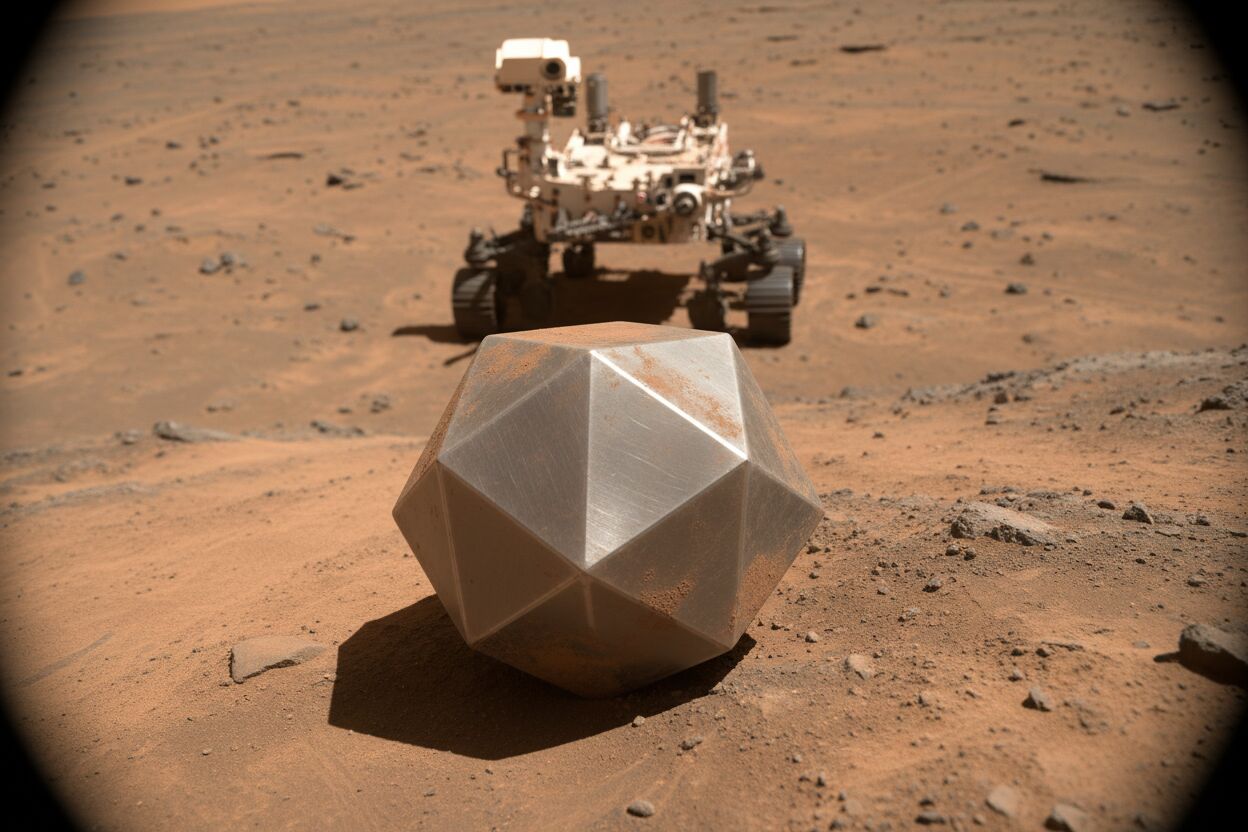 NASA fotografía objeto geométrico en Marte que intriga a los científicos: ¿evidencia de extraterrestres?