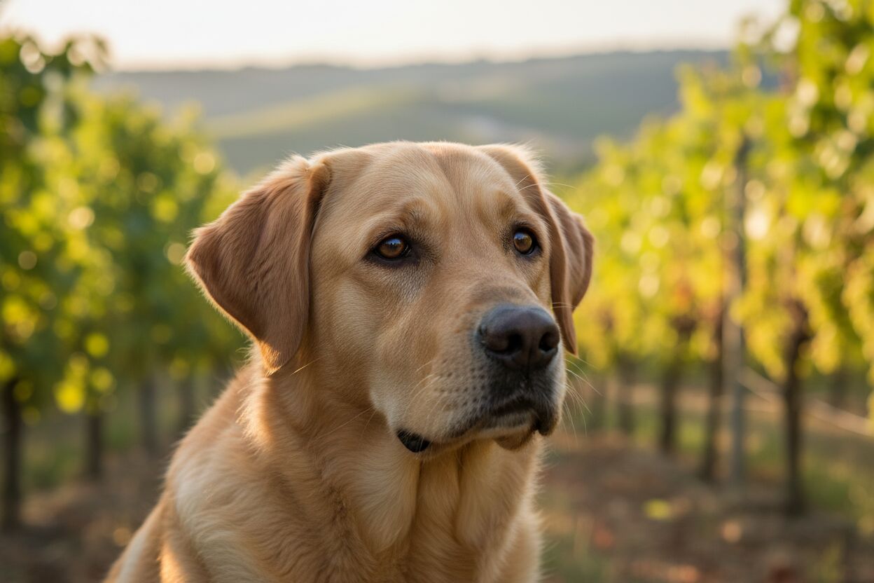 Perros detectan contaminantes en el vino con gran precisión