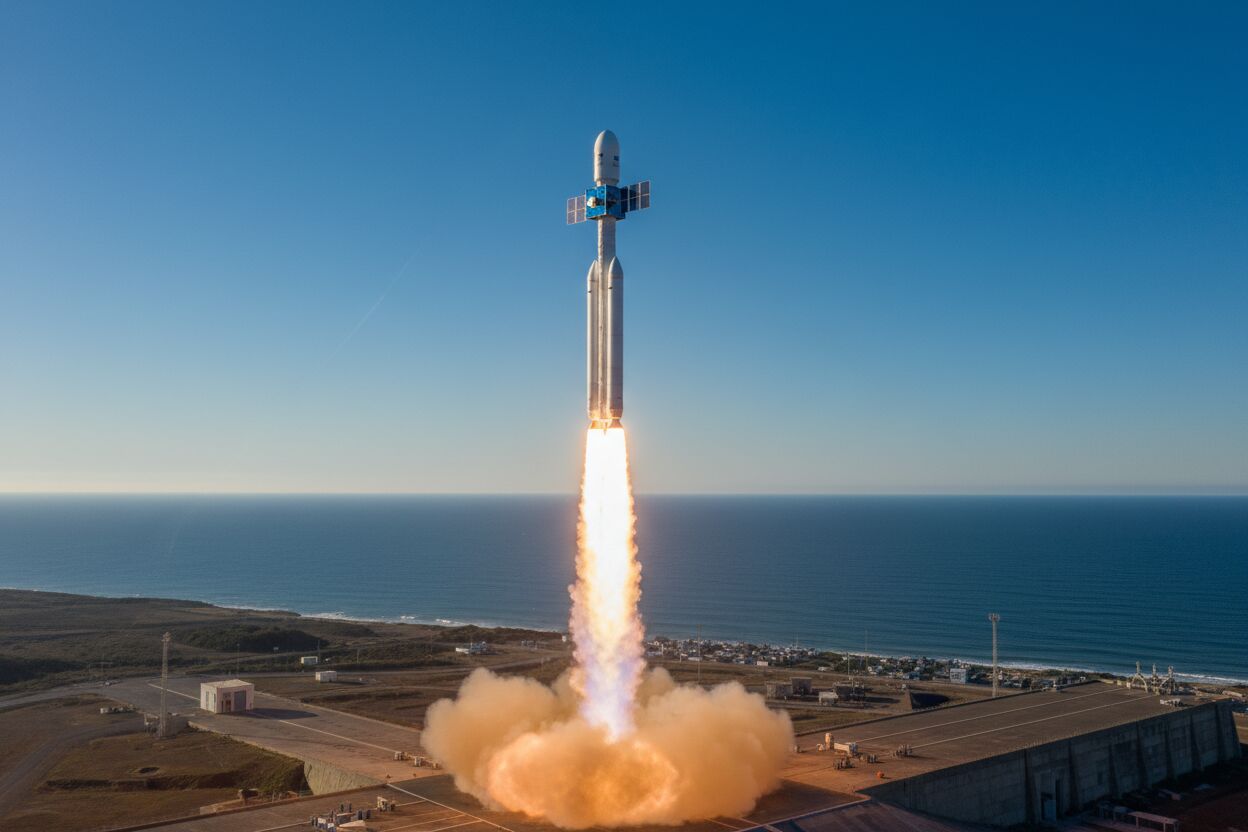 Argentina lanza satélite Sabia Mar para vigilar pesca ilegal y salud del océano