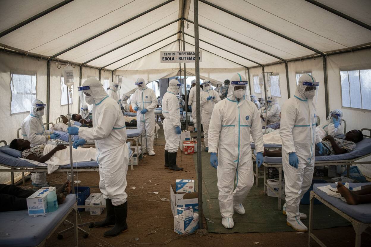 Nuevo brote de ébola en Congo: Al menos 88 muertos y riesgo de expansión internacional