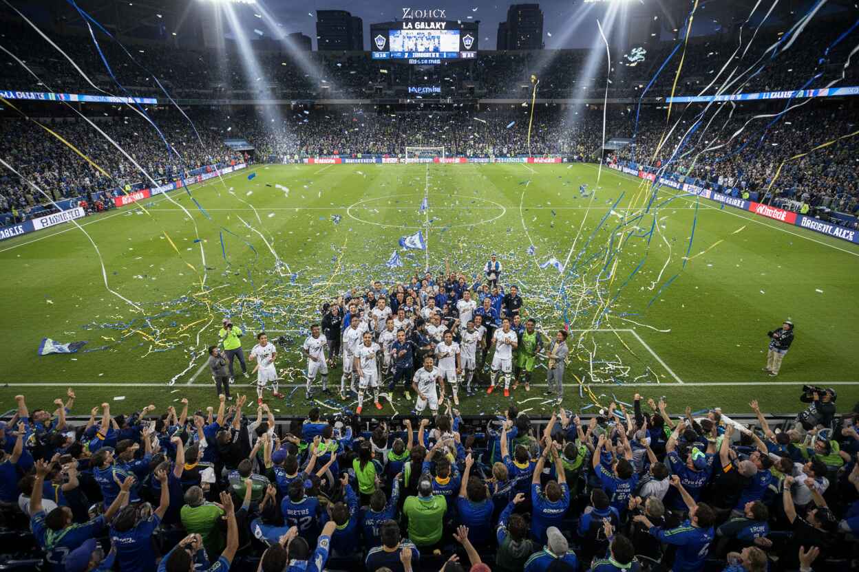 LA Galaxy vence a Sounders y rompe su invicto en casa con gol de Pec