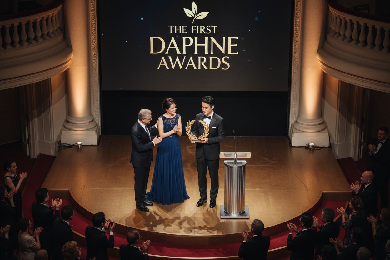 Daphne Awards: Música y ciencia se unen en los premios internacionales inaugurales.