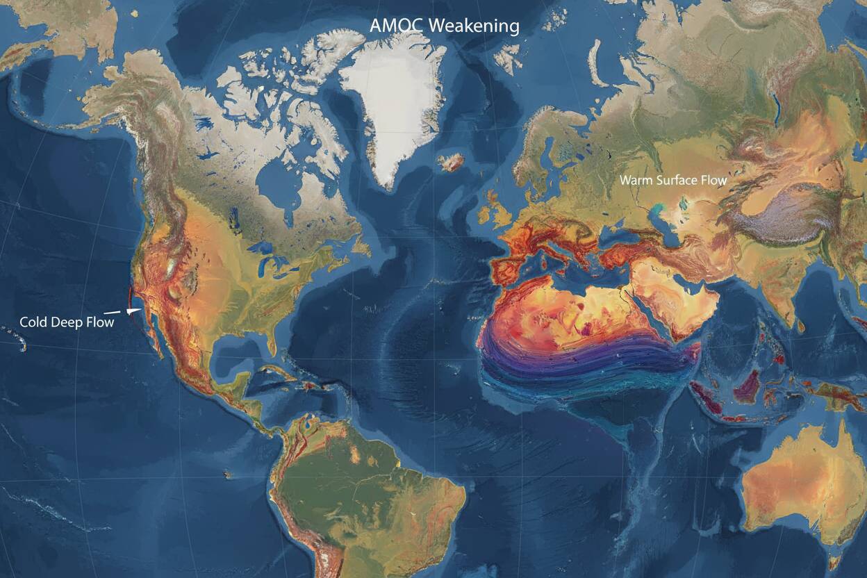 La Corriente Atlántica se detiene: Europa en peligro por clima extremo 