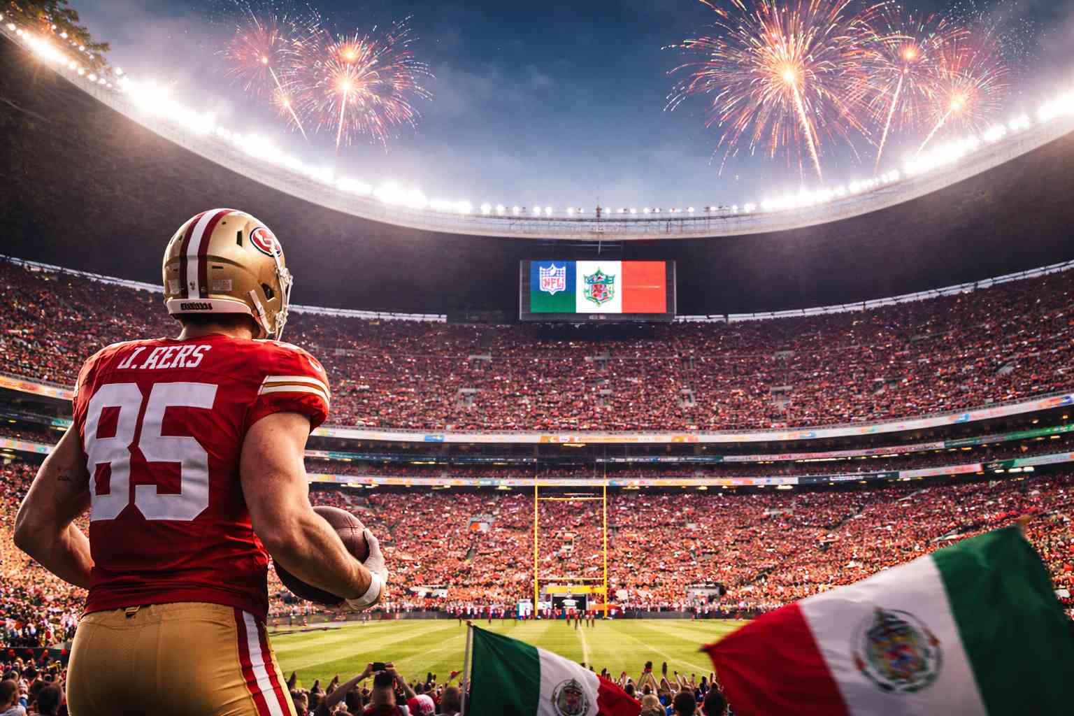 49ers jugarán en CDMX en 2026: NFL confirma partido en el Estadio Banorte