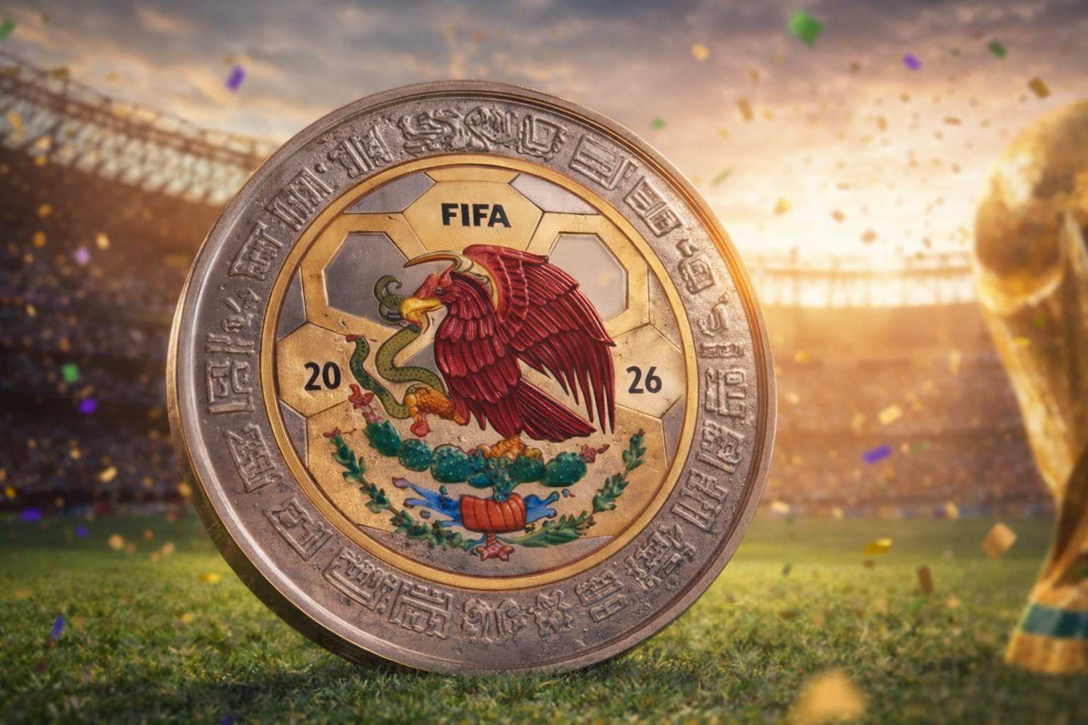 Monedas del Mundial 2026: ¿Símbolo u oportunidad para transformar la economía mexicana?