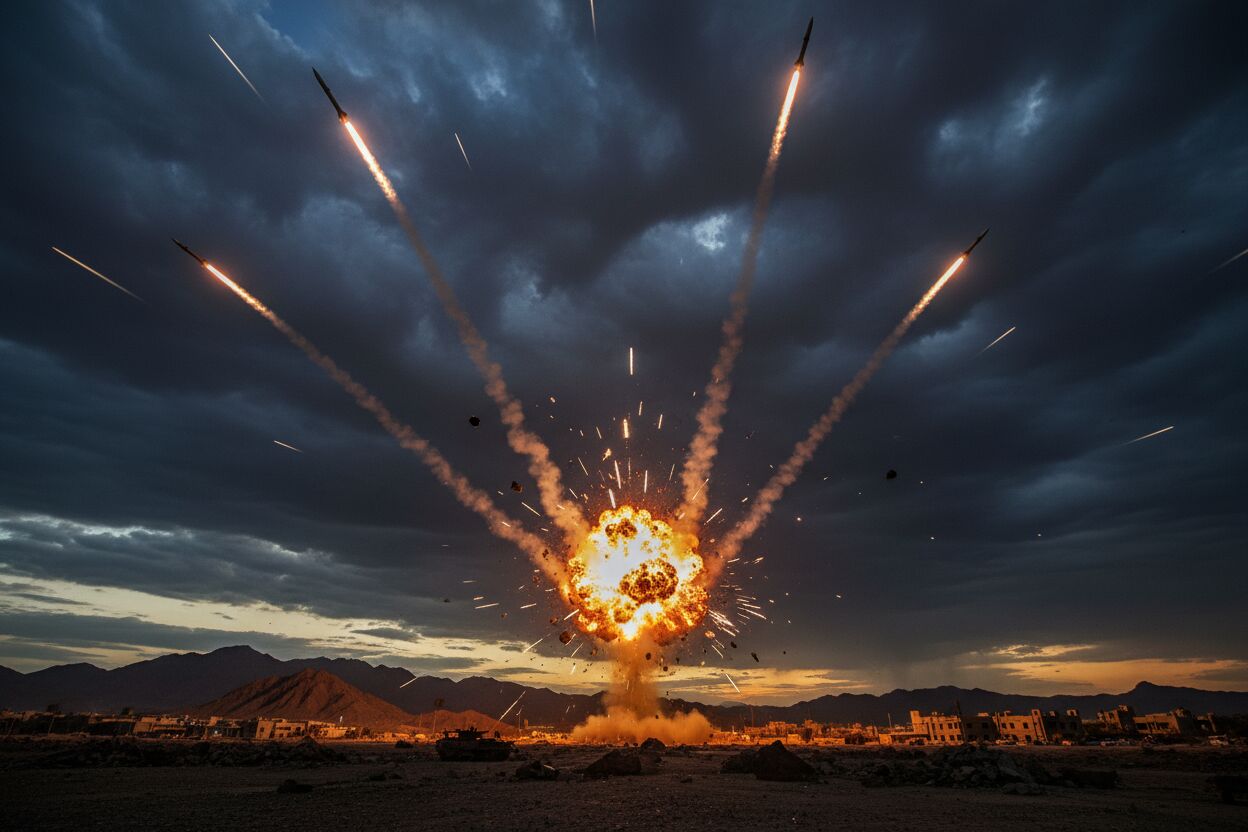 Irán responde a ataques de Israel con misiles contra gas en Qatar