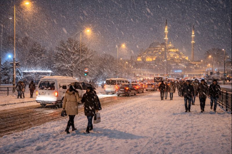 Nevadas históricas paralizan Turquía: ciudades cubiertas por metros de nieve y temperaturas extremas