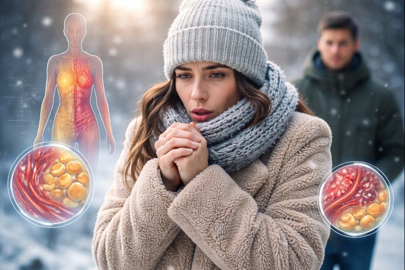 ¿Por qué las mujeres sienten más frío? La ciencia lo explica