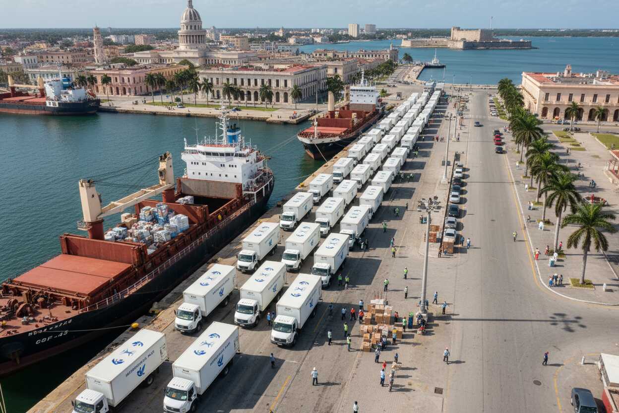 Convoy Internacional de Ayuda llega a Cuba el 21 de marzo
