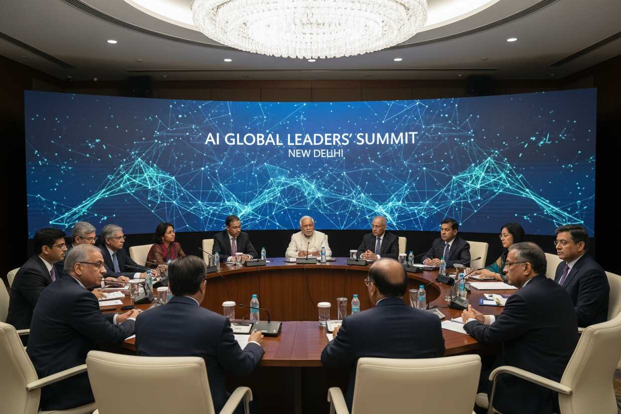 Líderes AI exigen más regulación en cumbre global en India