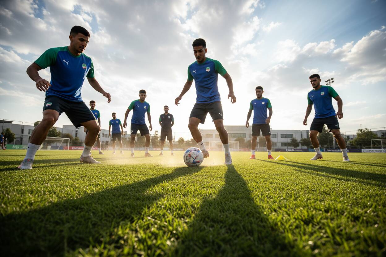 Irak llega a Monterrey para repechaje al Mundial 2026