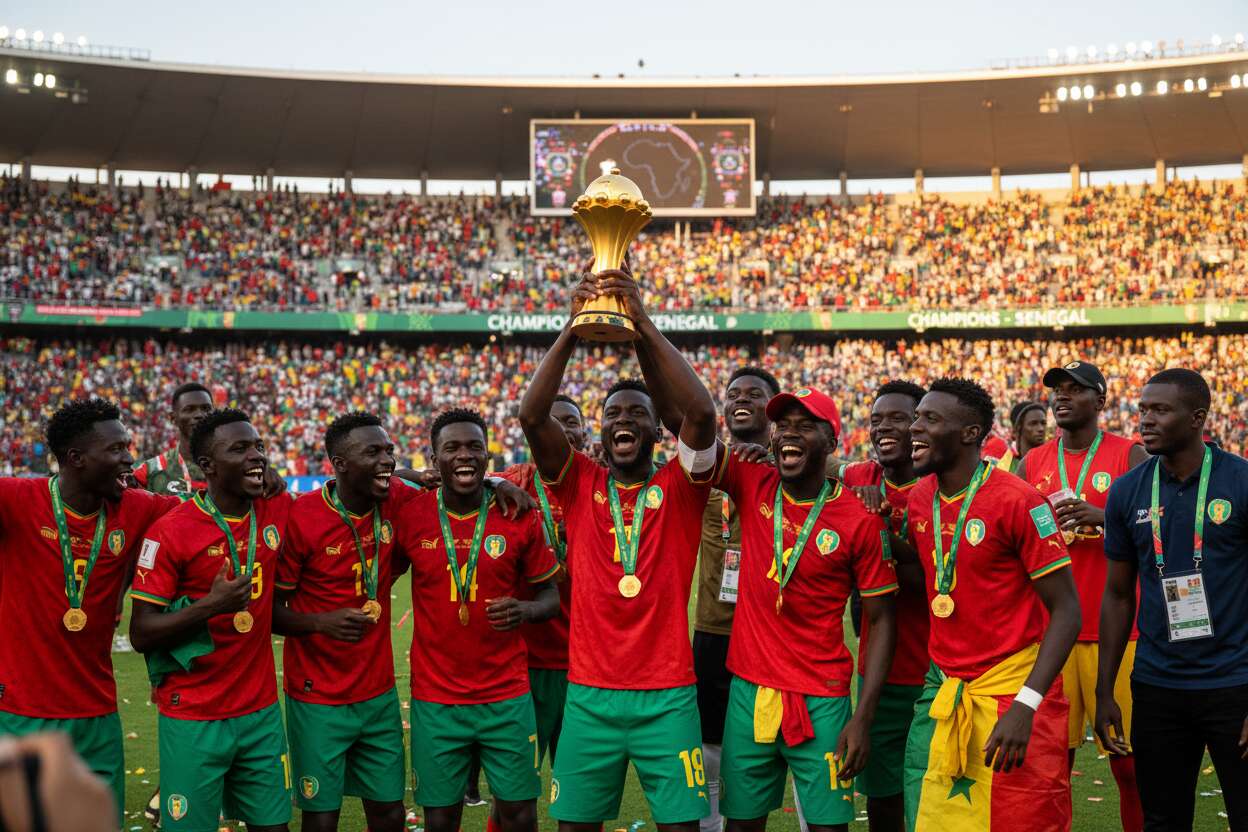 CAF anula victoria de Senegal, declara a Marruecos campeón de la AFCON