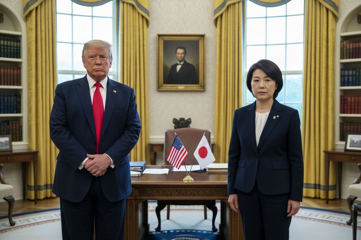 Trump compara ataque a Irán con Pearl Harbor en encuentro con Takaichi