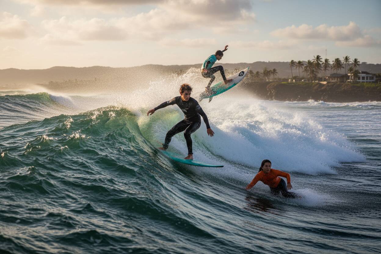 Mazatlán se prepara para la Olimpiada del Surf 2026 con jóvenes talentos