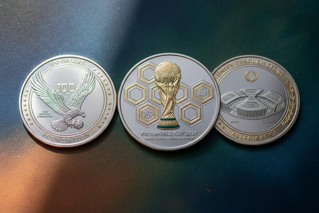 Monedas del Mundial 2026 ya circulan en Veracruz