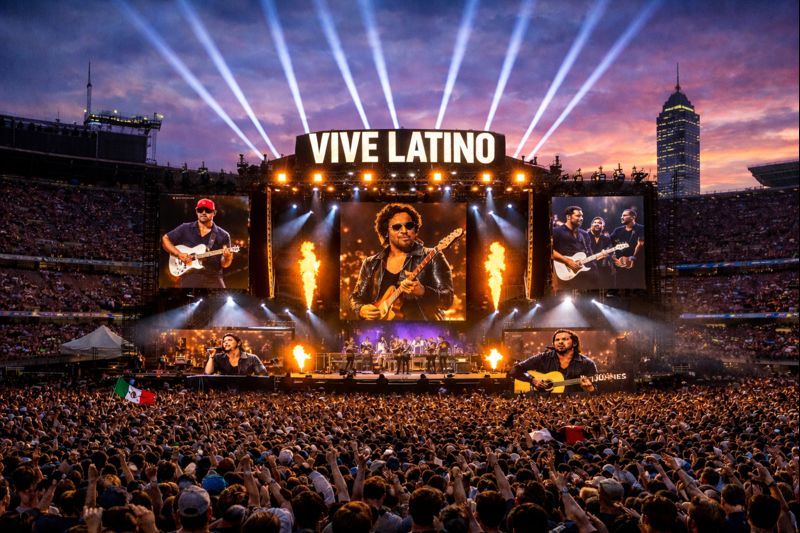Vive Latino 2026: Lenny Kravitz, Enjambre, Juanes y más (cartel completo)
