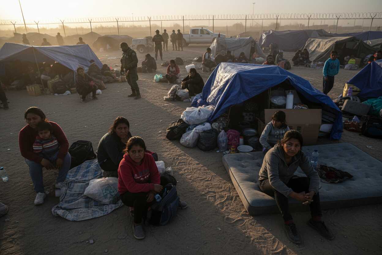 Ultimátum a migrantes en campamento de Vallejo: desalojo o reubicación.