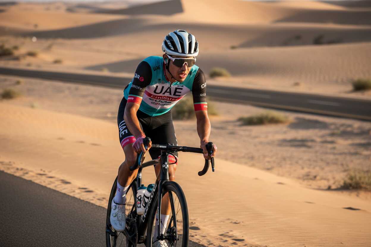 Isaac del Toro mantiene segundo lugar en UAE Tour 2026 tras etapa 4