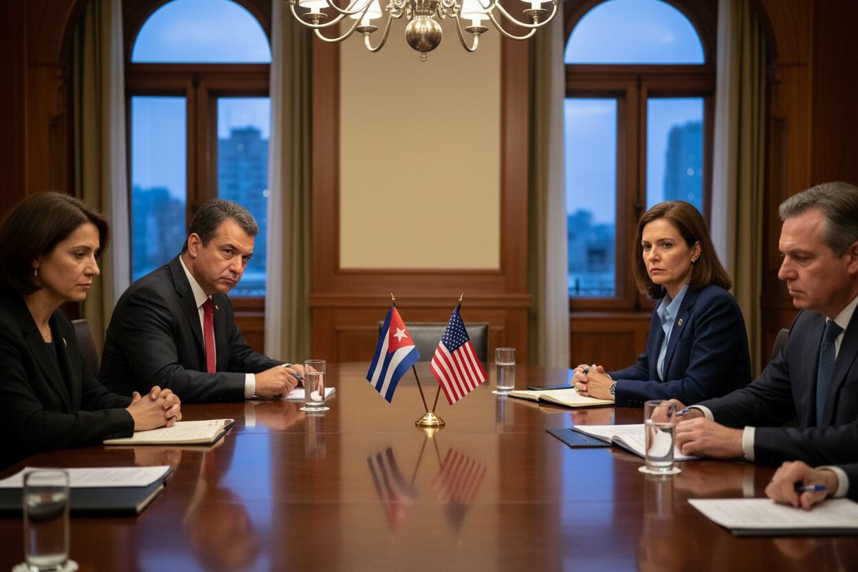 Cuba insiste en fin del bloqueo energético ante representantes de EE. UU.