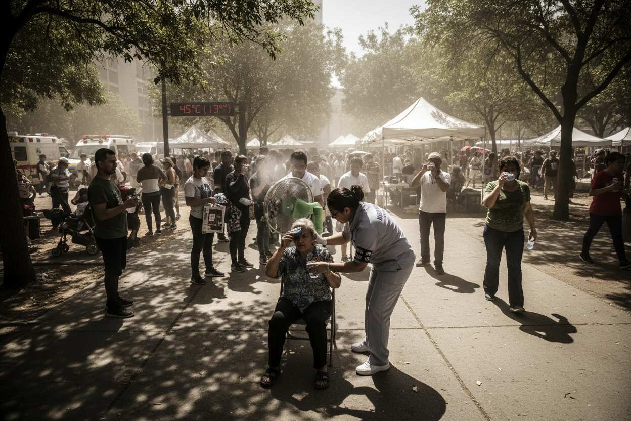 Olas de calor: Cómo el estrés y la deshidratación afectan tu mente y cuerpo