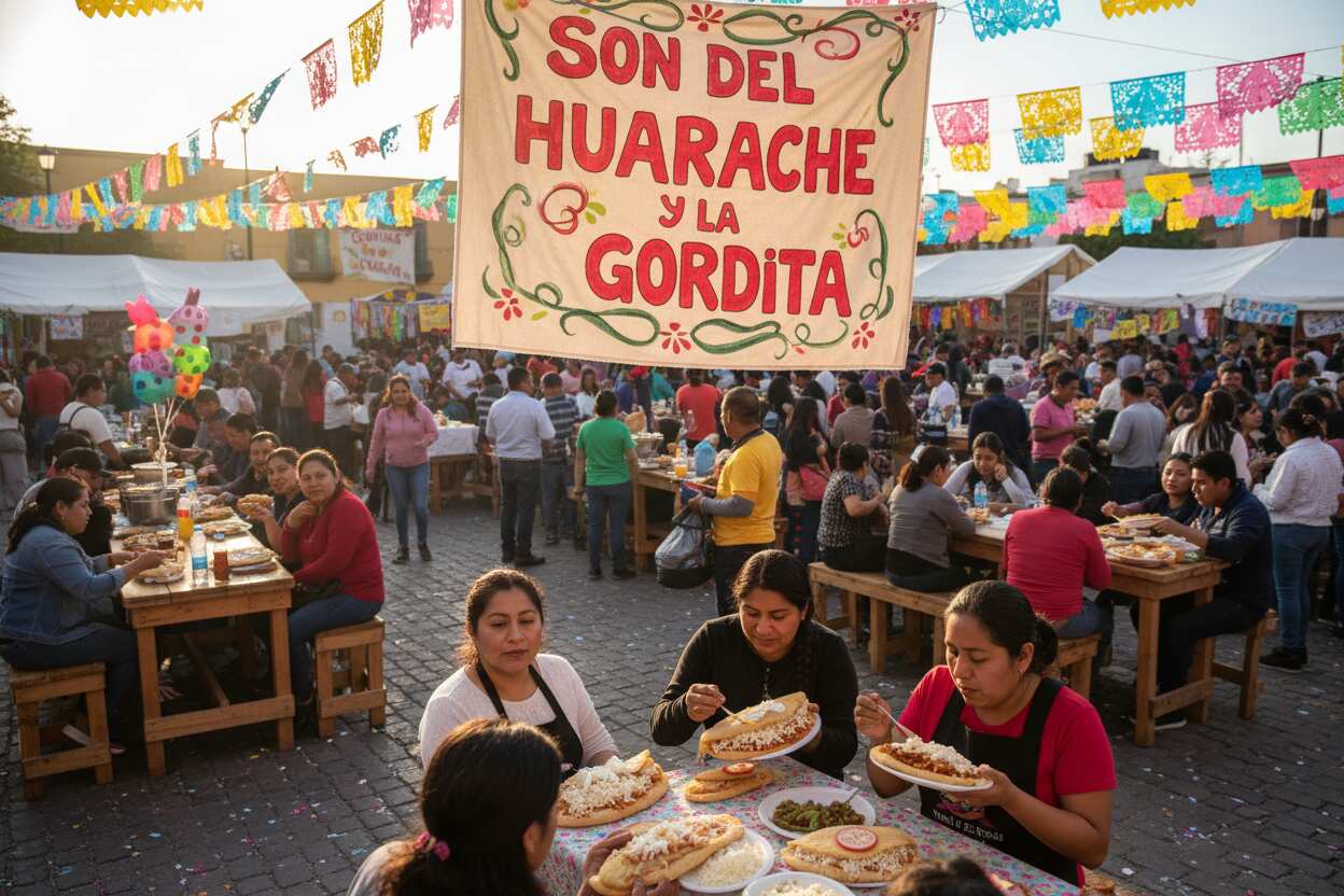 Festival del Huarache y la Gordita impulsa economía local en Valle de Santiago