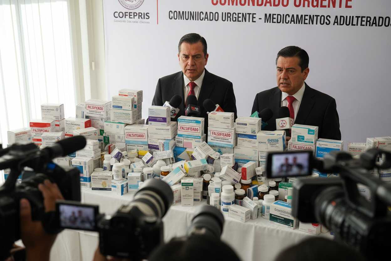 Cofepris alerta por lotes falsos de Cafiaspirina y Kisqali: Riesgo para la salud.