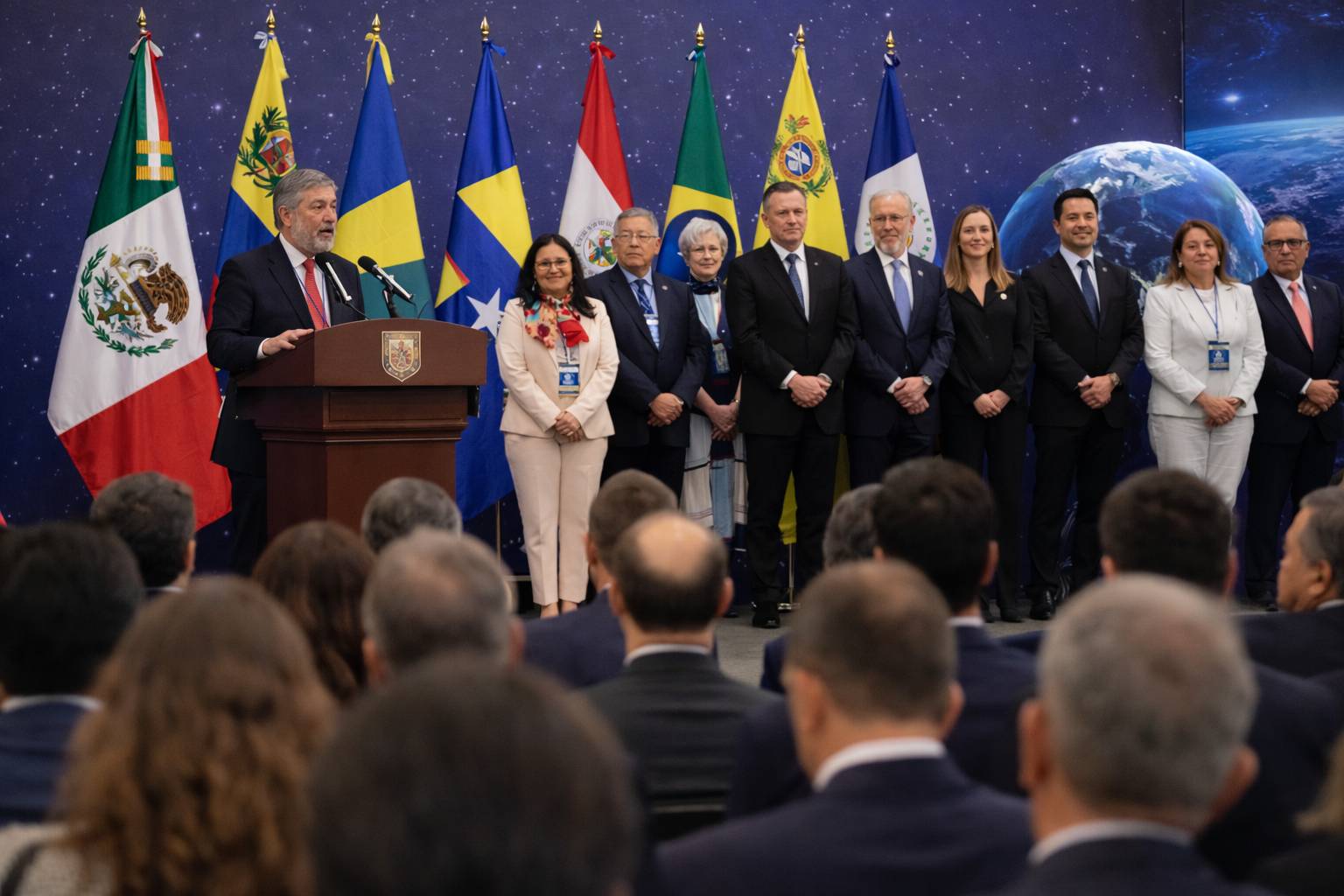 México preside lanzamiento de la Agencia Latinoamericana del Espacio