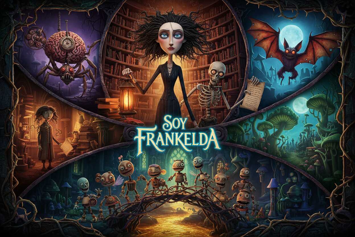 Soy Frankelda: El primer largometraje mexicano en stop-motion llega a Netflix en 2026