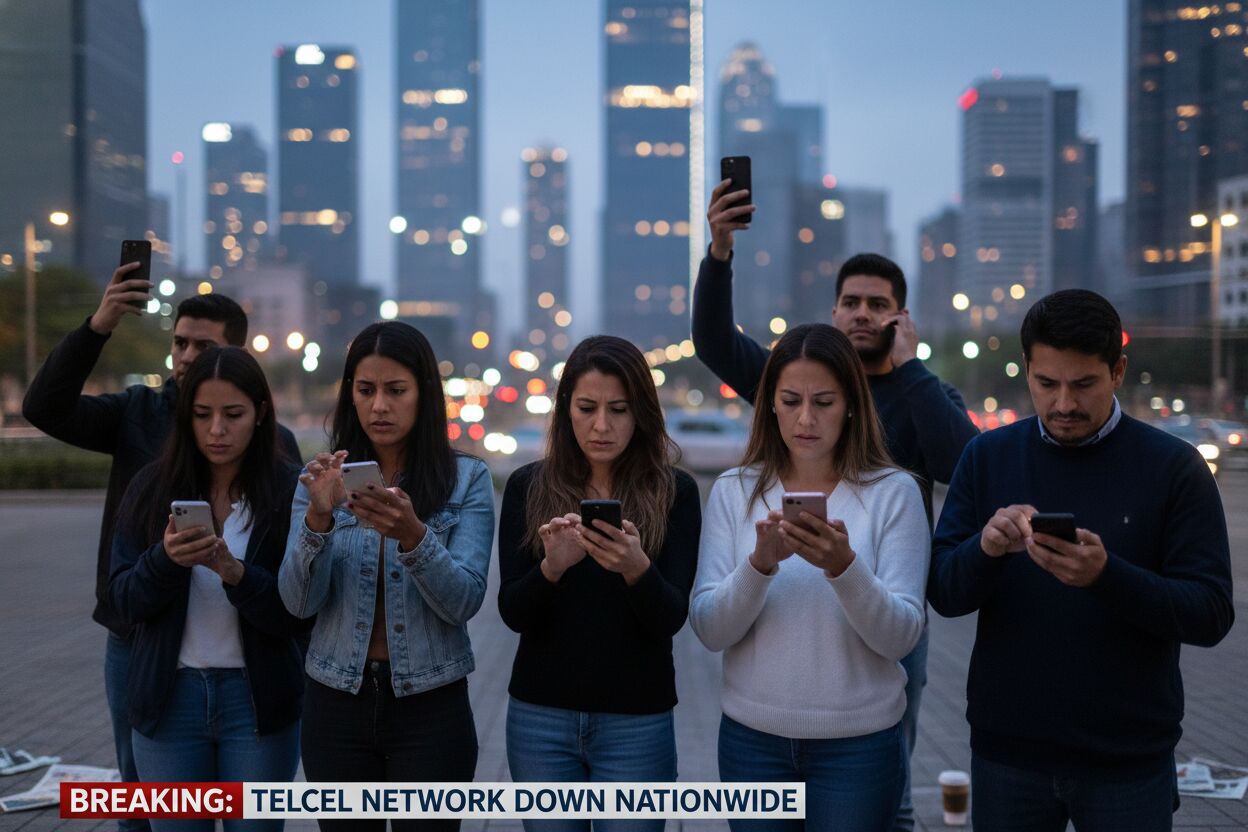 Telcel presenta fallas masivas: miles afectados en Baja California y México