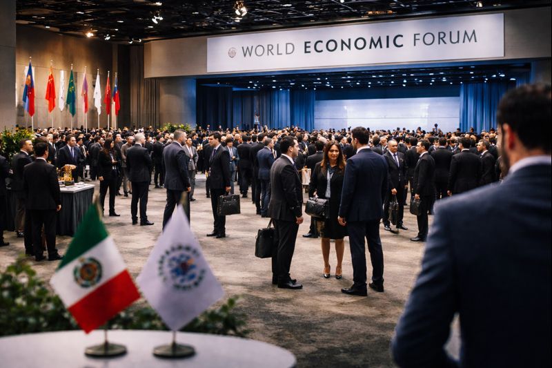 México ausente en Davos: Zuckermann critica falta de participación internacional