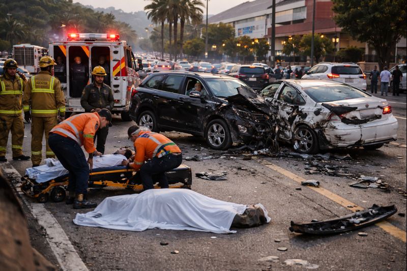 Fatal accidente en Carretera Nacional deja una persona muerta y dos lesionados