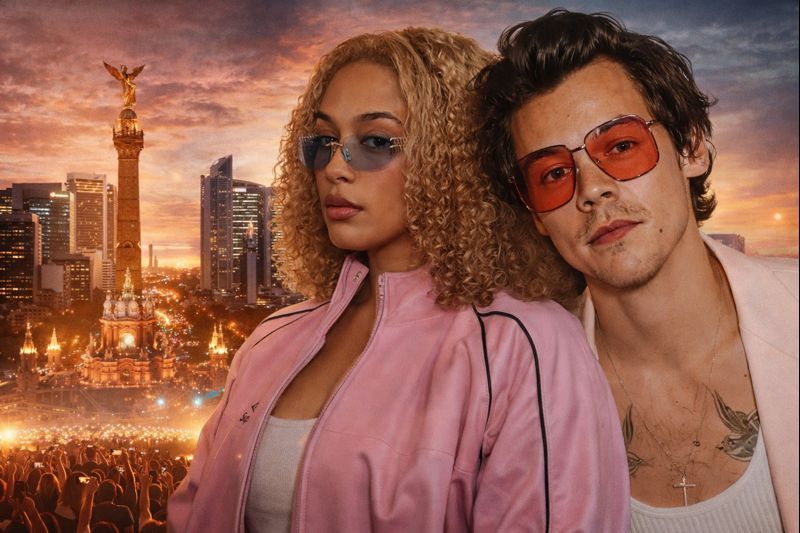 Harry Styles y Jorja Smith llegan a México con la gira 'Together Tour'
