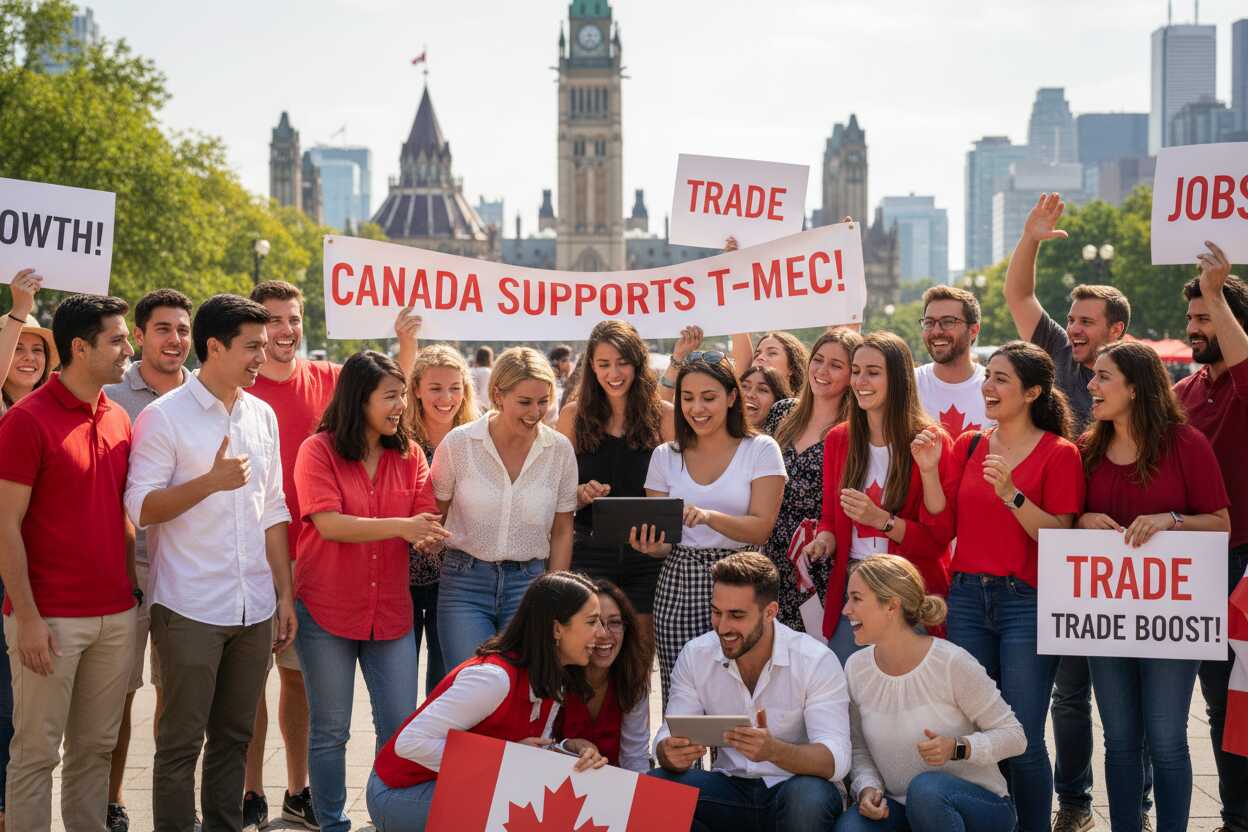 Canadá aprueba el T-MEC: Ocho de cada diez ven efectos positivos en la economía y finanzas personales