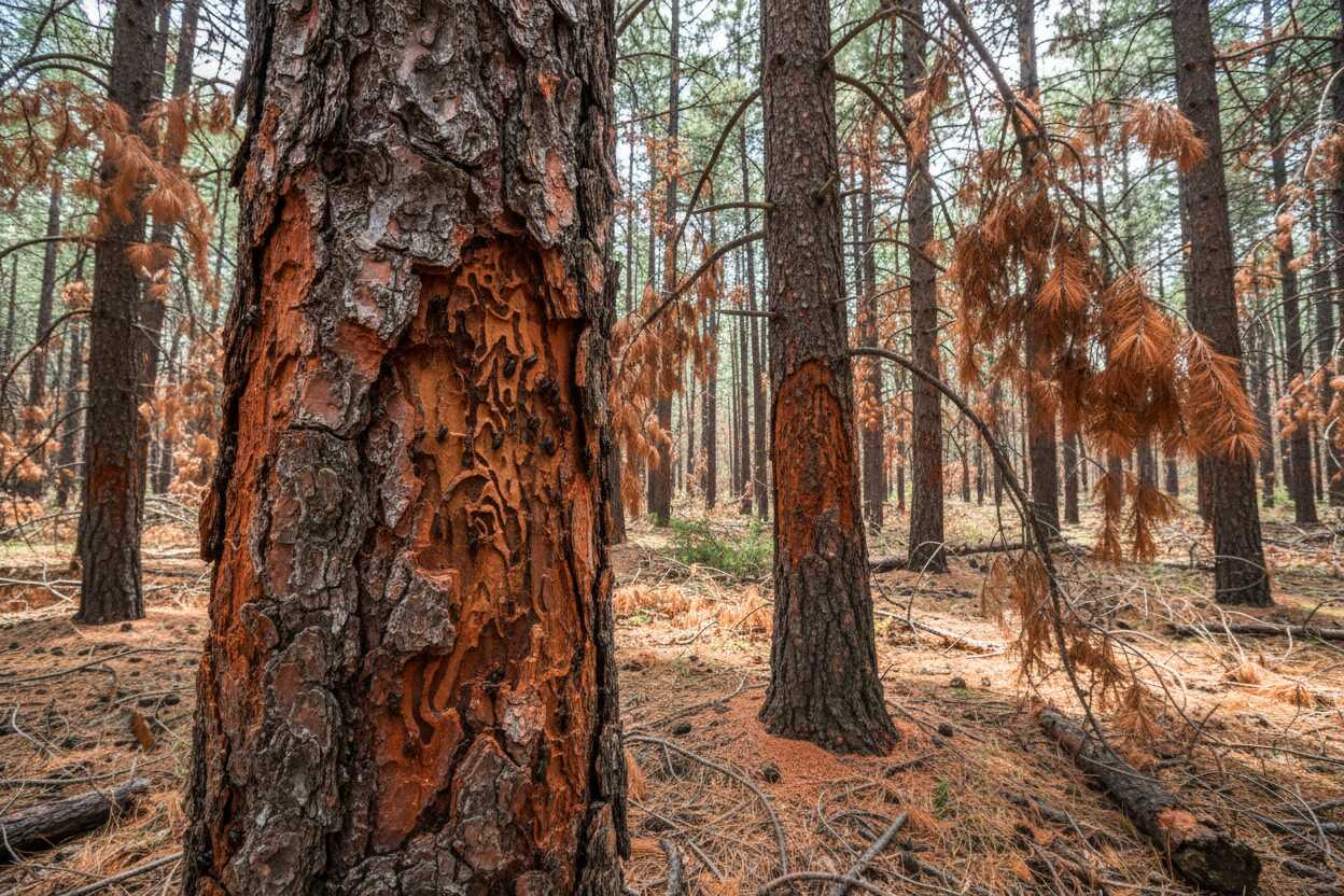 Parque Nacional El Chico en Hidalgo cerrado indefinidamente por plaga de gusano descortezador