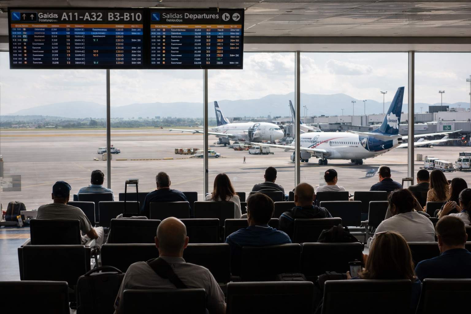 Aeropuerto de Guadalajara opera con normalidad pese a violencia en Jalisco