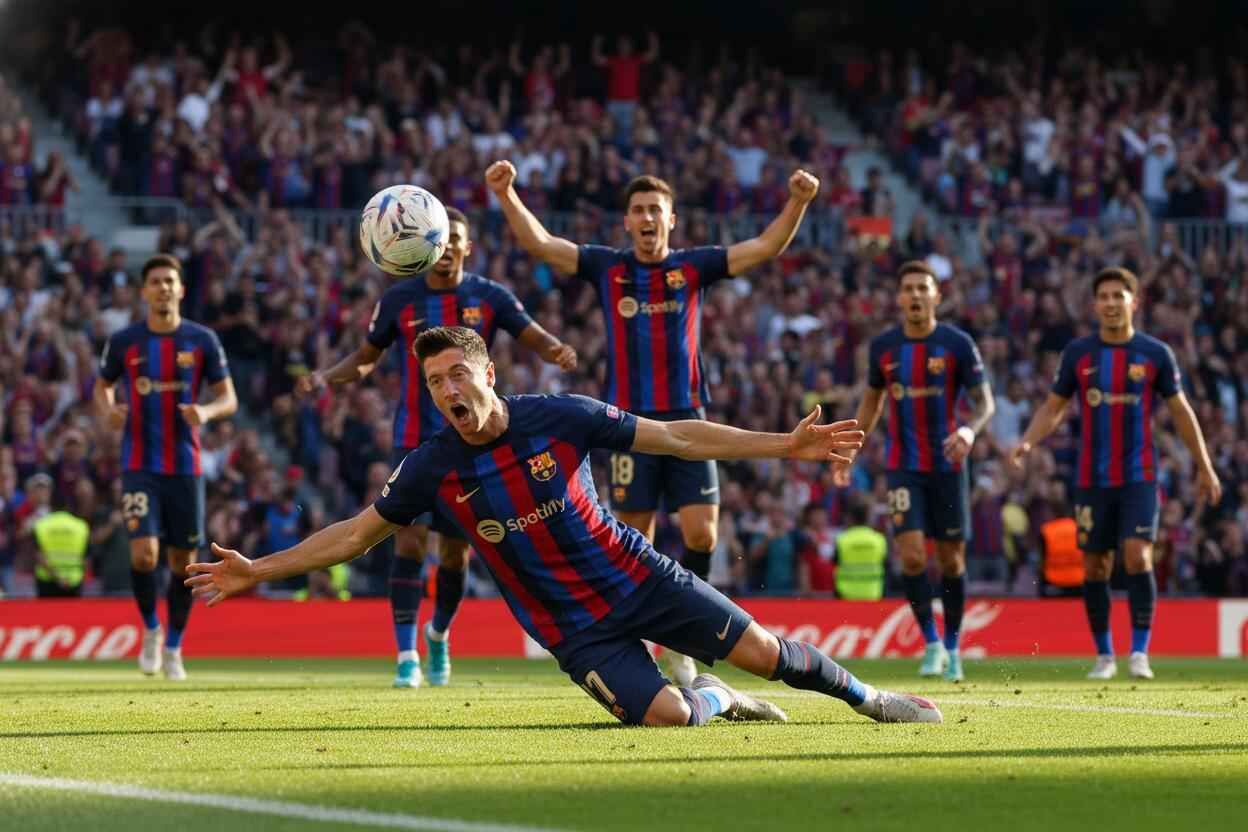 Lewandowski rompe su sequía en Champions, Messi y el futuro del Barça