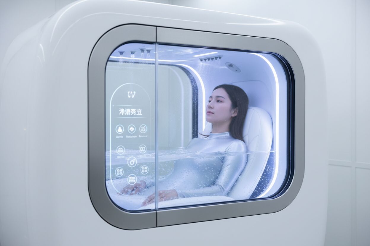 Lavadora humana: Japón presenta la innovación futurista para el cuidado personal