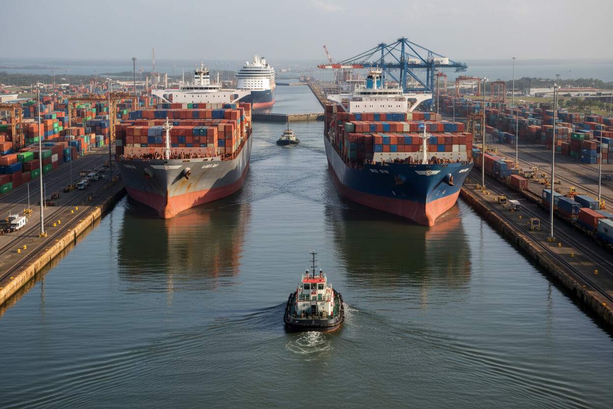 Bloqueo de Ormuz dispara costos en el Canal de Panamá: Buques pagan millones por cruzar sin esperar