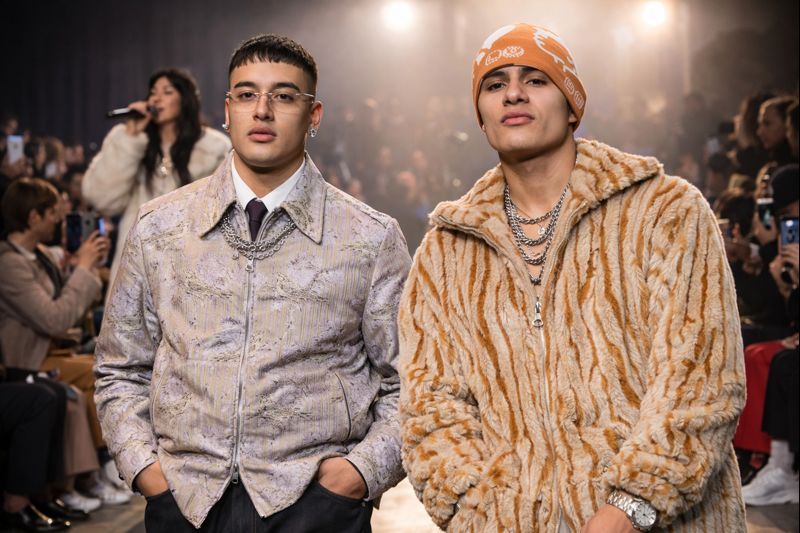 De Neza a París: El Malilla y El Bogueto desfilan para Willy Chavarria en la Semana de la Moda