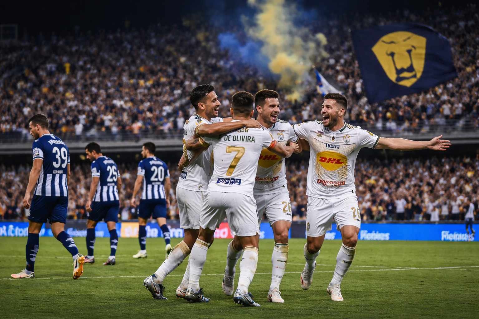 Pumas vence a Monterrey y se mantiene invicto, buscando nuevos referentes históricos