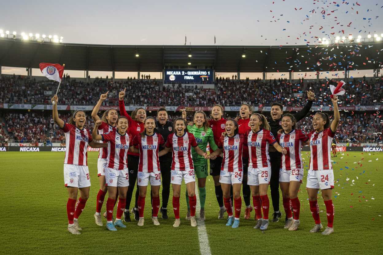 Necaxa Femenil rompe racha de 17 partidos sin ganar venciendo a Querétaro
