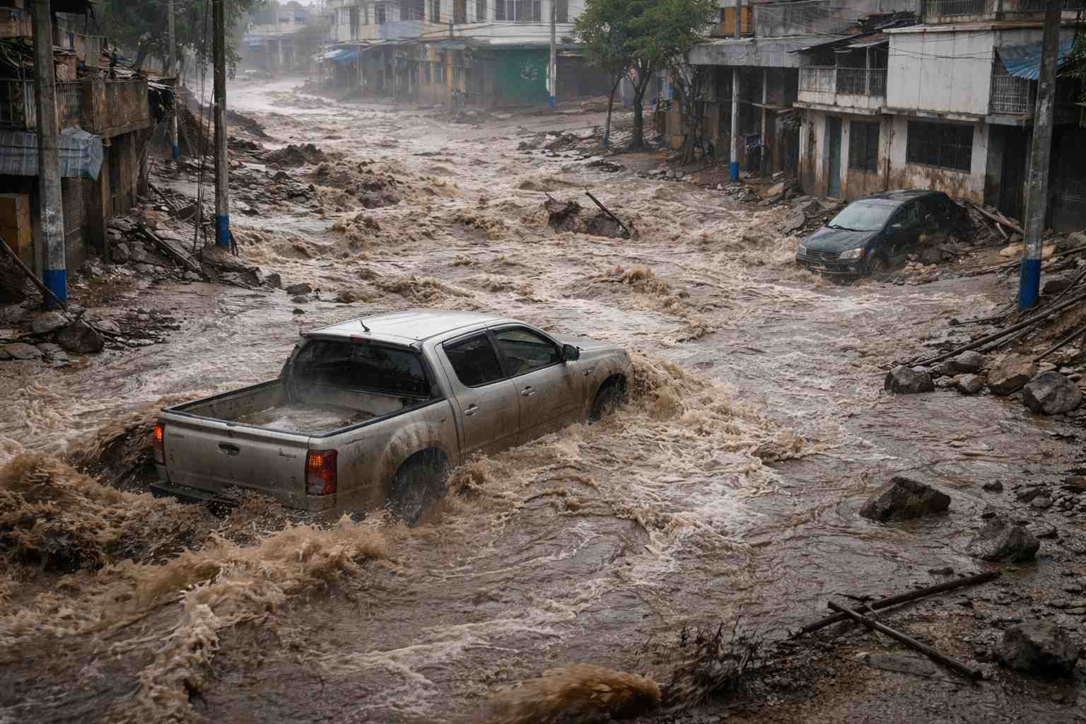 Inundaciones en Arequipa dejan muertos y daños tras nuevas lluvias en Perú