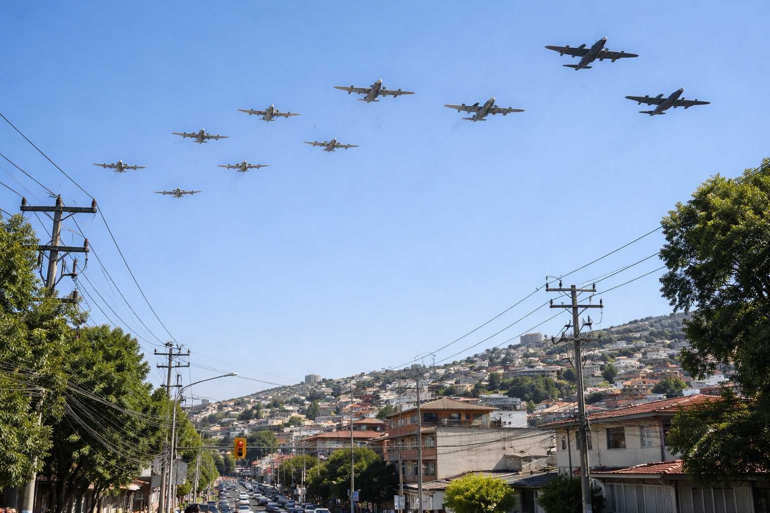Aviones militares sobrevuelan Atizapán, Naucalpan y Tlalnepantla y causan alarma