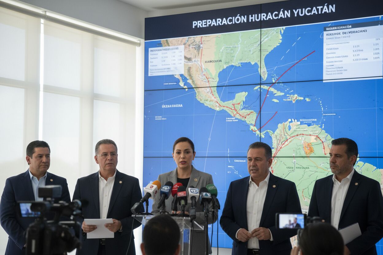 Yucatán se prepara ante temporada de huracanes con actividad intensa