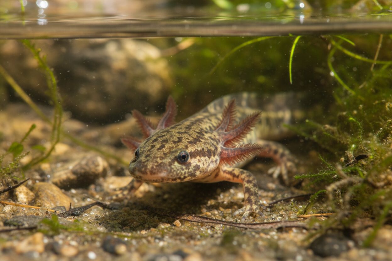 Ajolote tarahumara sorprende en Sonora: Descubierto en Sierra de Álamos